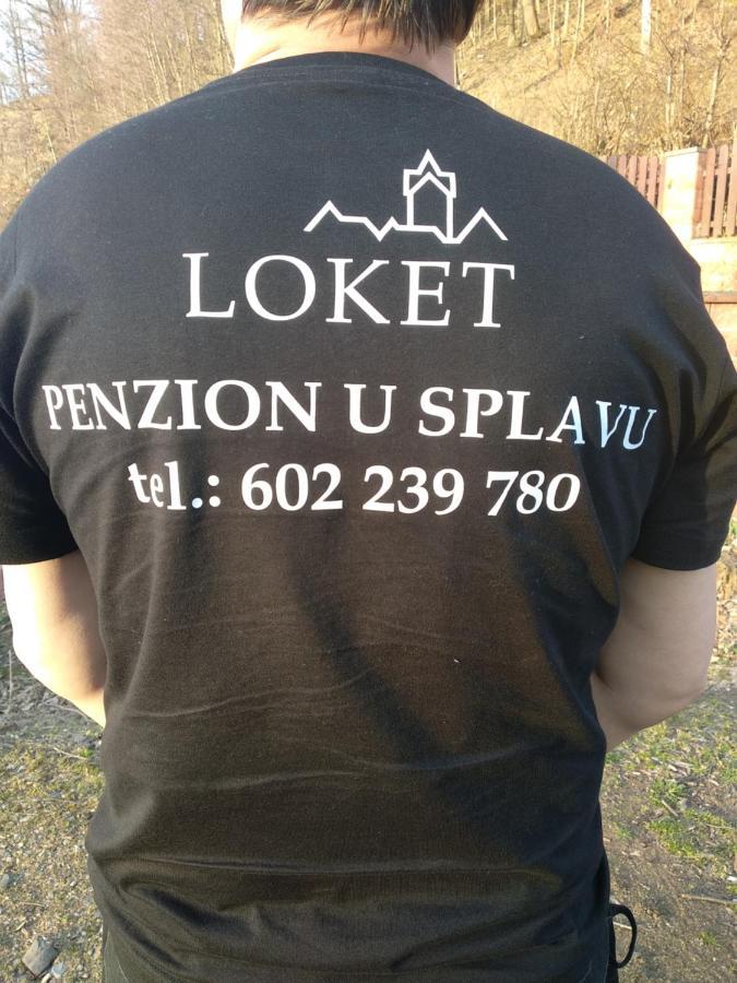Penzion U Splavu Loket Exterior photo
